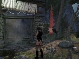 Lara Croft Perfect Pc Bottomless Nude Patch: Free xxx movie 07